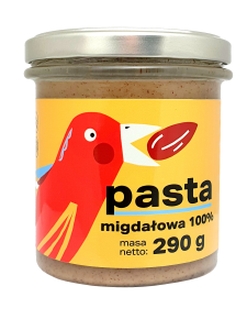 Pasta migdałowa bezglutenowa 290g Pięć Przemian