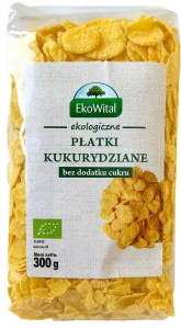 Płatki kukurydziane BIO 300g EkoWital