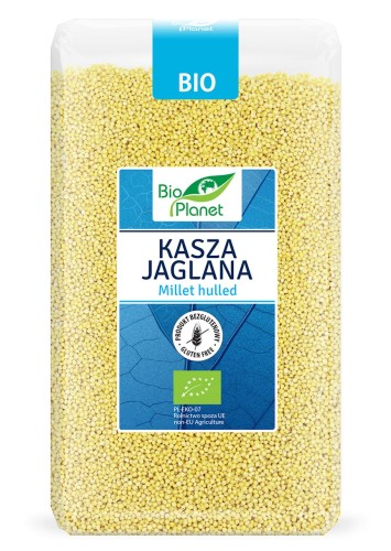 Kasza jaglana bezglutenowa BIO 1kg BioPlanet 