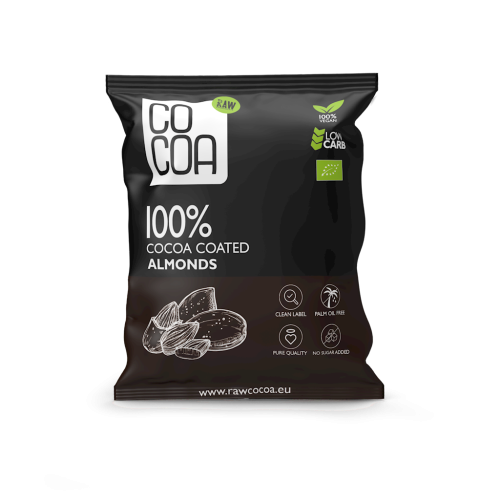 Migdały KETO 100% Kakao BIO 70g Cocoa