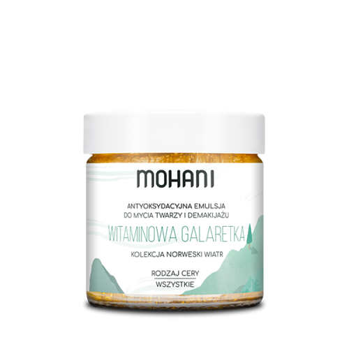 Emulsja do demakijażu i mycia twarzy Witaminowa Galaretka 60ml Mohani