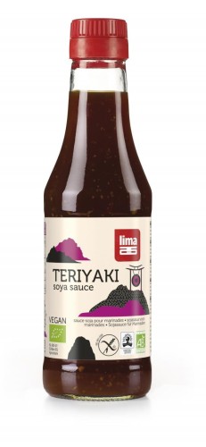 Sos Teriyaki słodki bezglutenowy BIO 250ml Lima