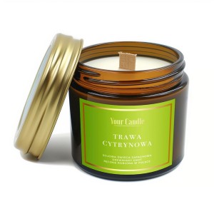 Świeca sojowa zapach Trawa Cytrynowa 120ml Your Candle