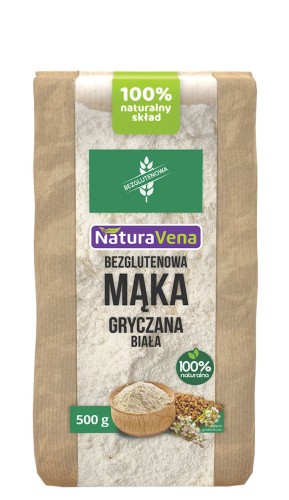 Mąka gryczana bezglutenowa 500g Naturavena