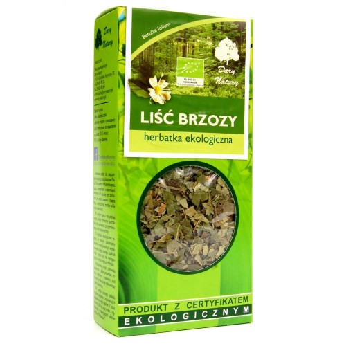Herbatka Liść Brzozy BIO 50g Dary Natury