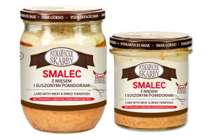 Smalec z mięsem i suszonymi pomidorami  250g Smak Górno