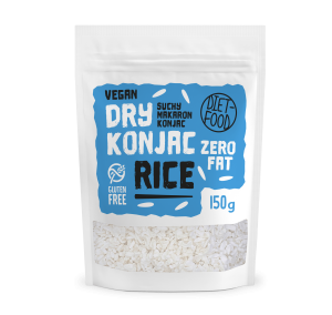 Makaron Keto Konjac Rice SUCHY bezglutenowy 150g DietFood