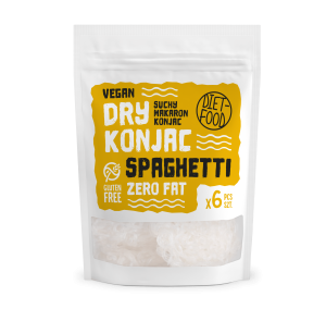 Makaron Konjac Spaghetti SUCHY  bezglutenowy 150g DietFood
