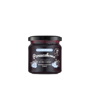 Konfitura Czarna Porzeczka bez cukru 190g Devaldano