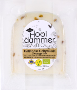 Ser kozi dojrzewający z kozieradką BIO 200 g Hooidammer - 50% tłuszczu w suchej masie