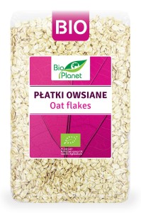 Płatki owsiane BIO 1kg BioPlanet