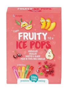 Lody owocowe do zamrożenia bezglutenowe BIO 10x40ml Terrasana