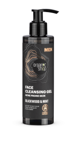Żel do cery problematycznej dla mężczyzn kora dębu mięta ECO 200ml Organic Shop