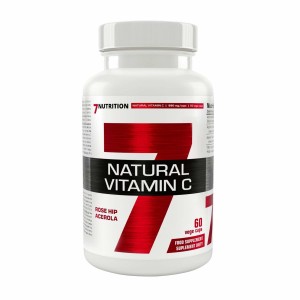 Witamina C naturalna acerola+dzika róża ekstrakt 60 kapsułek 7Nutrition