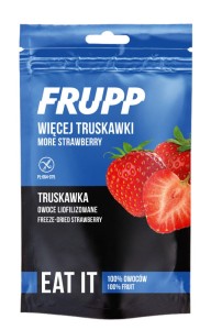 Truskawka liofilizowana bezglutenowa 13g Frupp