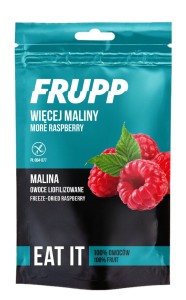 Malina liofilizowana bezglutenowa 15g Frupp
