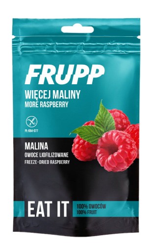 Malina liofilizowana bezglutenowa 15g Frupp