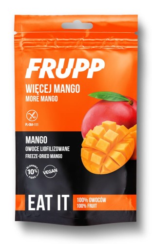 Mango liofilizowana bezglutenowe 13g Frupp