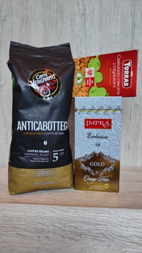 Zestaw prezentowy Gold - Kawa+herbata+czekolada