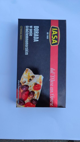 Dorada w sosie śródziemnomorskim 145 g IASA