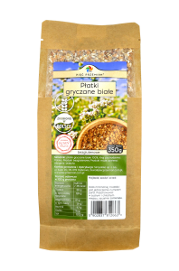 Płatki gryczane białe bezglutenowe BIO 350g Pięć Przemian