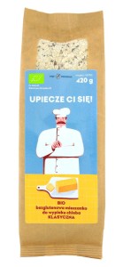 Mieszanka do wypieku chleba klasyczna bezglutenowa BIO 420g Pięć Przemian