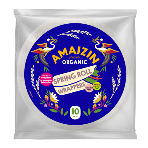 Papier ryżowy bezglutenowy BIO 100g Amaizin