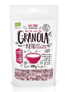 Granola keto z maliną BIO 200 g