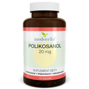 Polikosanol 120 kapsułek Medverita