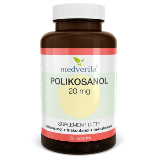 Polikosanol 120 kapsułek Medverita