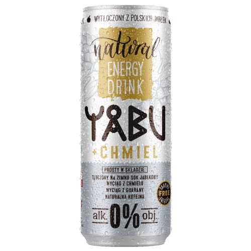Napój energetyczny - jabłko chmiel 250 ml YABU