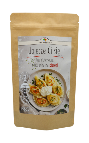 Mieszanka na PIEROGI bezglutenowa 550 g Pięć Przemian