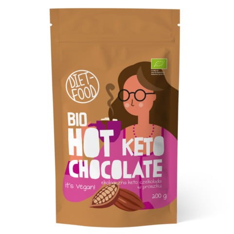 Gorąca czekolada KETO BIO 200 g Diet Food