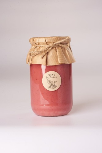 Miód z Malinami 380g MiodyDworskie