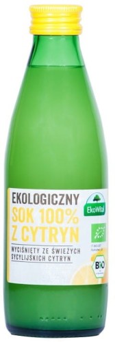 Sok z cytryn z Sycylii 100% NFC BIO 250ml EkoWital
