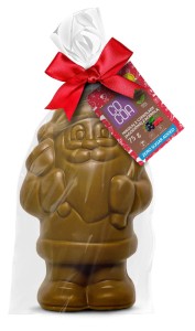 MIKOŁAJ z czekokady jagodowej bez cukru BIO 75g COCOA