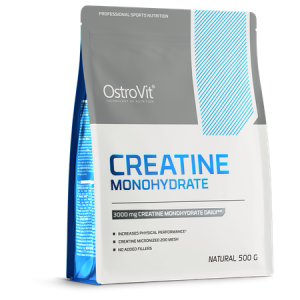 Kreatyna monohydrat naturalny bez dodatków Creatine Monohydrate Natural 500g Ostrovit