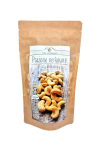 Orzechy nerkowca prażone z solą kłodawską bezglutenowe 100g Pięć Przemian Pięć Przemian