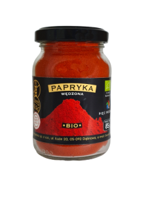 Papryka wędzona bezglutenowa BIO 85g Pięć Przemian