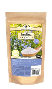 Inulina z cykorii 100% bezglutenowa 300 g