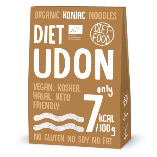 Makaron Konjac DIET-FOOD 385g Udon BIO