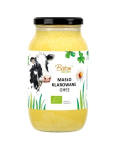 Masło Ghee EKOLOGICZNE BIO 1l Batom