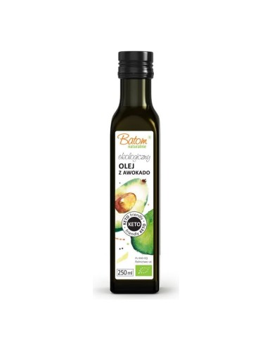 Olej z awokado BIO Keto Friendly 250ml Batom