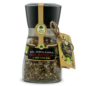 Przyprawa pikantna do grilla w młynku BIO 120 g Dary Natury