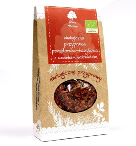 Przyprawa pomidorowo-bazyliowa z czosnkiem niedźwiedzim BIO 40g Dary Natury