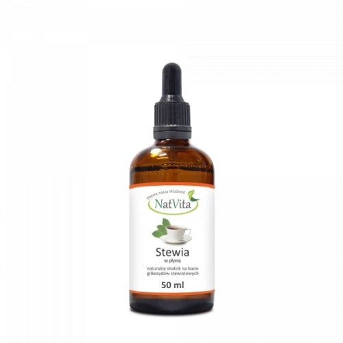Stewia w płynie  50ml mała Nat Vita