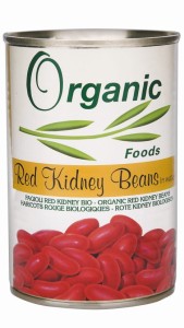 Fasolka czerwona Red Kidney BIO 400g puszka BPA free Organic Food