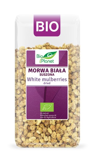 Morwa biała suszona BIO 250g BioPlanet