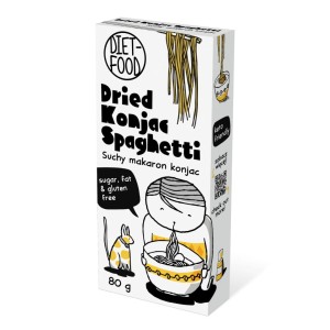 Makaron Konjac SUCHY Low Carb Spaghetti 80g DIET-FOOD 
