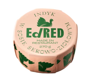 Indyk w sosie serowo- ziołowym 270g EdRed